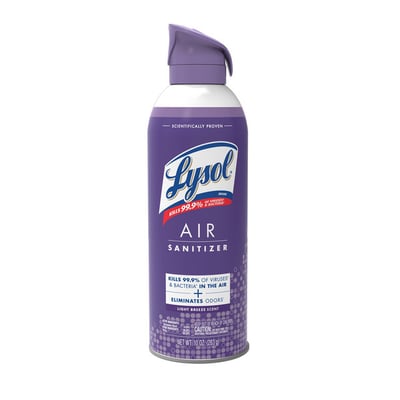 Lysol Air Sanitizer, Light Breeze Scent 10 Oz