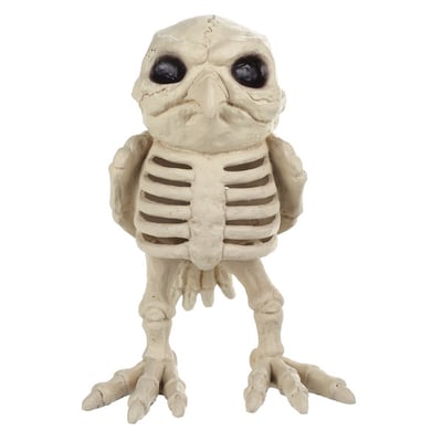 Crazy Bonez Owl Skeleton