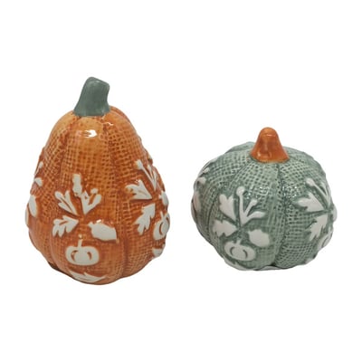 Harvest Gourd Salt and Pepper Shaker Set
