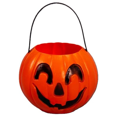 Pumpkin Treat Pail, 9 in