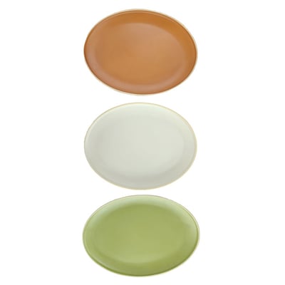 Harvest Oval Tray, 14 in, Assorted