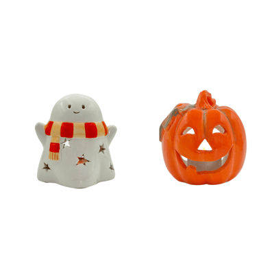 Halloween Happy Haunt Tealight Holder, Assorted