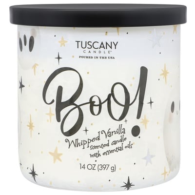 Tuscany Whipped Vanilla Scented Candle, 14 oz