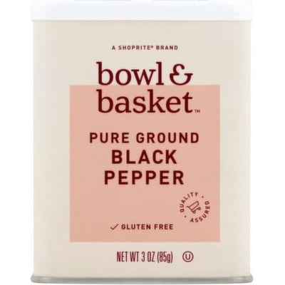 Bowl & Basket Pure Ground Black Pepper 3 oz