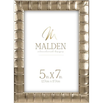 Malden Bamboo Tabletop Frame, 5 x 7 Inch - Gold