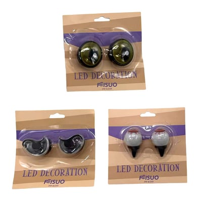 LED Pumpkin Eye Lights, Assorted