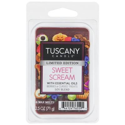 Tuscany Wax Melt, Sweet Scream, 2.5 oz