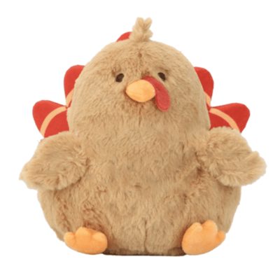 American Greetings Thanksgiving Turkey Plush 7 in