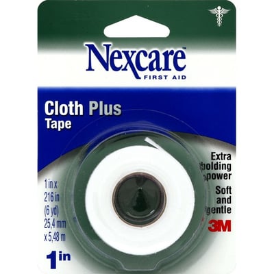Nexcare First Aid Premium Soft Cloth Tape, 1 Inch