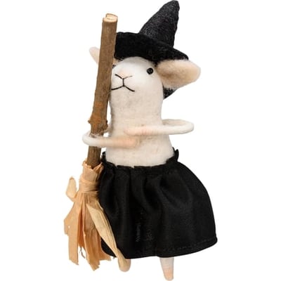 Witch Mouse Felt Critter