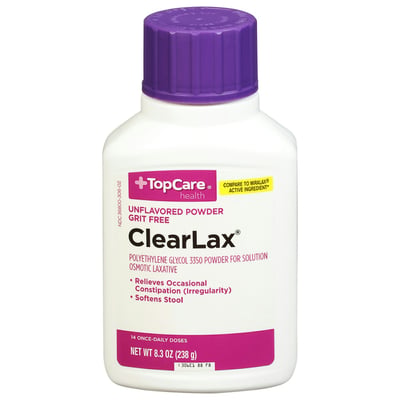 TopCare ClearLax Osmotic Laxative Powder 8.3 oz