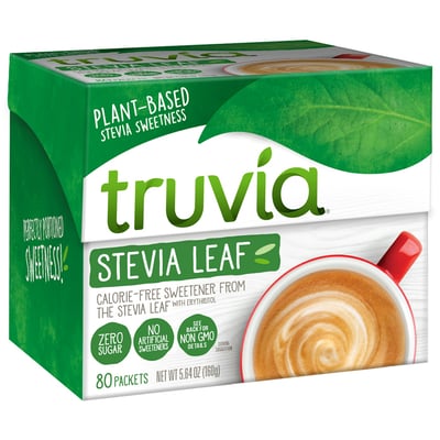 Truvia Sweetener, Calorie Free, Stevia Leaf, Plant Based