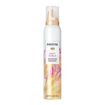 Pantene Pro-V Curl Mousse To Tame Frizz For Soft, Touchable Curls, 6.6 Oz