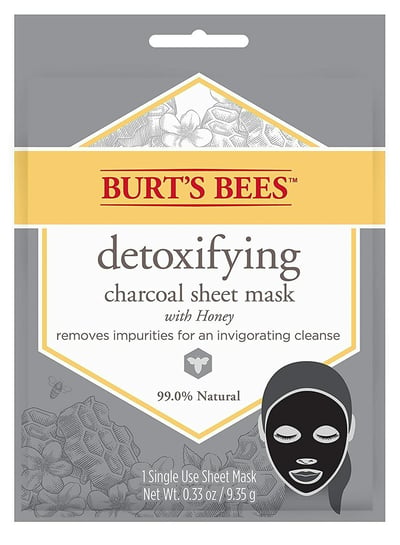 Burt's Bees Detoxifying Charcoal Face Sheet Mask With Honey