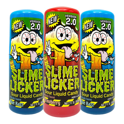 Toxic Waste Slime Licker Sour Liquid Candy 2 fl oz