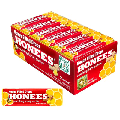 Honees Honey Filled Drops - Case Of 24 - 1.6 Oz