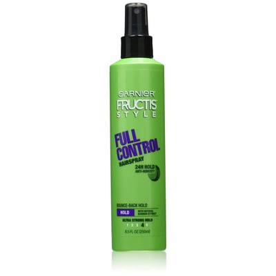 Fructis Garnier Style Full Control Hairspray, Non-Aerosol, Ultra Strong Hold, 8.5Oz