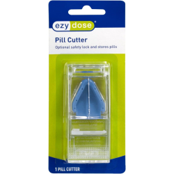 Ezy Dose Tablet Cutter, Locking, Crystal Clear