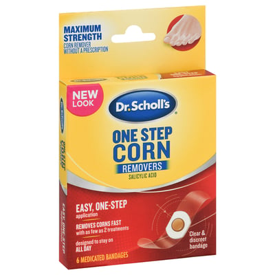 Dr. Scholl's Maximum Strength One Step Corn Removers 6 Bandages