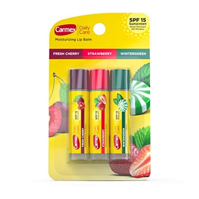 Carmex Daily Care Asorrted Flavor Blister Stick