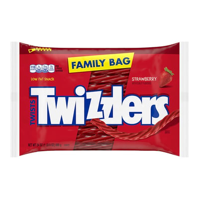 Twizzlers Strawberry Twists Family Bag 24 oz