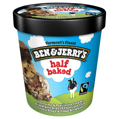 Ben & Jerry's Ice Cream, Half Baked 1 Pt