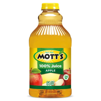 Mott's 100% Original Apple Juice 64 Fl Oz Bottle