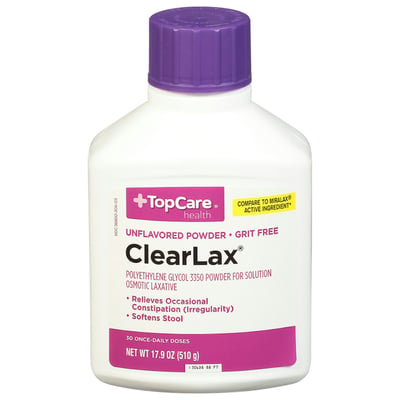 TopCare ClearLax Osmotic Laxative Powder 17.9 oz
