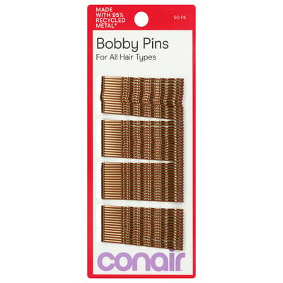 Conair Hair Pin, Pin & Match, Brown