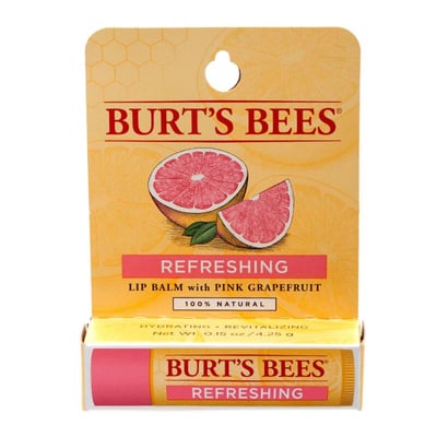 Burt's Bees Refreshing Lip Balm W/ Pink Grapefruit