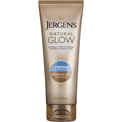 Jergens Natural Glow +Firming Medium To Deep Skin Tones Daily Moisturizer 7.5 Fl Oz