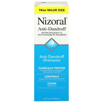 Nizoral Anti-Dandruff Shampoo Value Size 14 Fl Oz