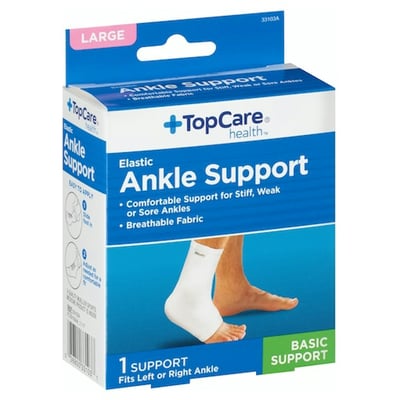 TopCare Elastic Ankle Support Large 1 ct