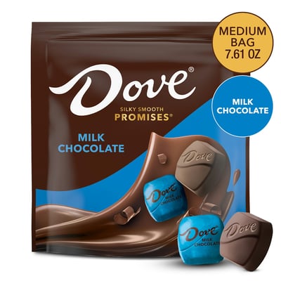 DOVE Promises Milk Chocolate Candies 7.61 oz Bag