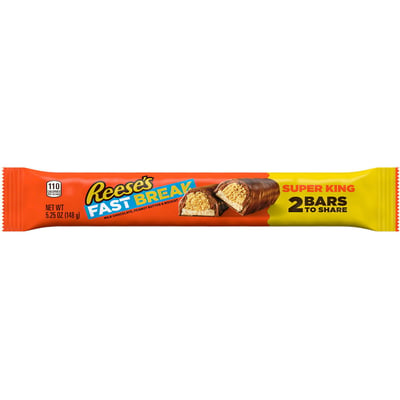 Reese's Fast Break Super King Size Candy Bar 5.25 oz