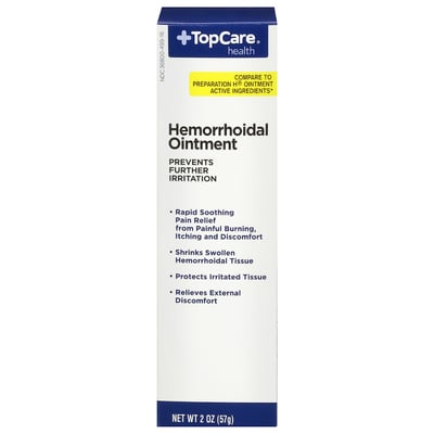 TopCare Medicated Hemorrhoidal Ointment 2 oz