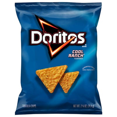 Doritos Cool Ranch Tortilla Chips 2.625 oz