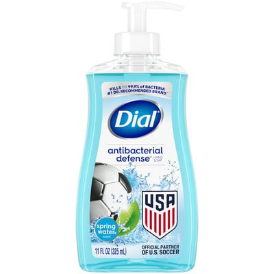 Dial Complete Antibacterial Liquid Hand Soap, Spring Water, 11 Fl Oz