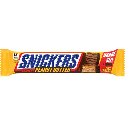Snickers Peanut Butter Squared Share Size 3.56 oz