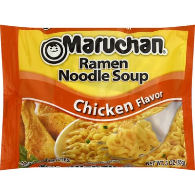 Maruchan Chicken Flavor Ramen Noodle Soup - 3 Ounce