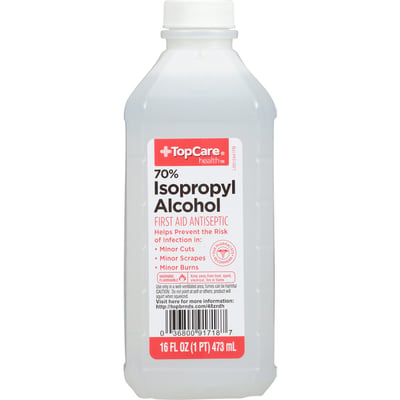 TopCare 70% Isopropyl Alcohol 16 fl oz