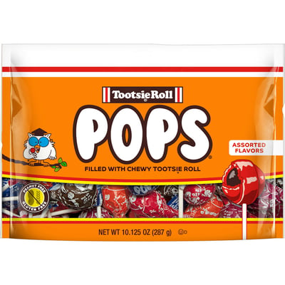 Tootsie Pops Assorted Flavor Lollipops 10.125 oz