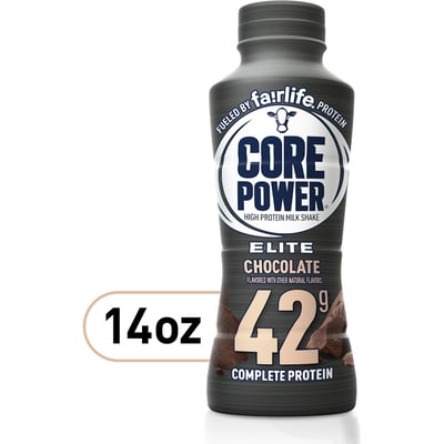 Core Power Elite Chocolate High Protein Shake, 14 fl oz Bottle