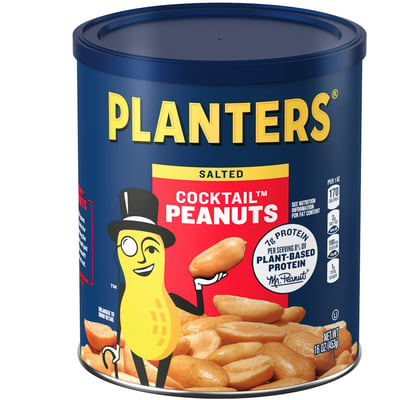 Planter's Cocktail Peanuts, Salted, 16 Ounce