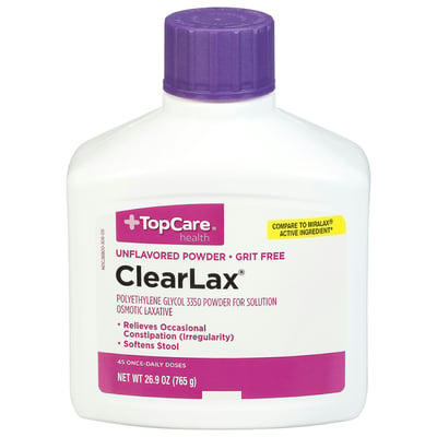TopCare ClearLax Osmotic Laxative Powder 26.9 oz