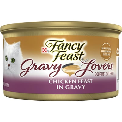 Fancy Feast Chicken In Grilled Flavor Gravy Lovers Gourmet Cat Food - 3 Ounce