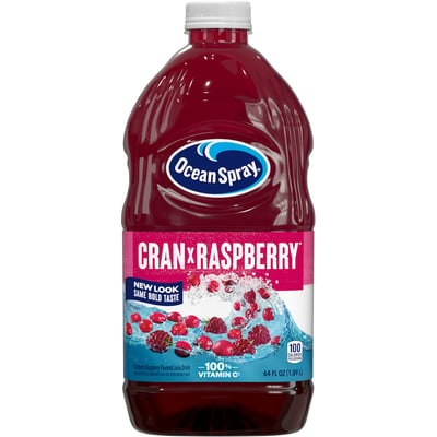 Ocean Spray Juice, Cran X Raspberry 64 Fl Oz