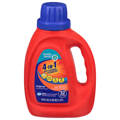 Simply Done Original Ultra 4‑in‑1 Deep Cleaner Technology Laundry Detergent 50 fl oz