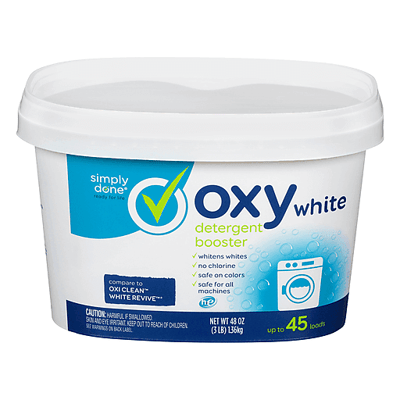 Simply Done Oxy White Booster Dish Pods 45 ct