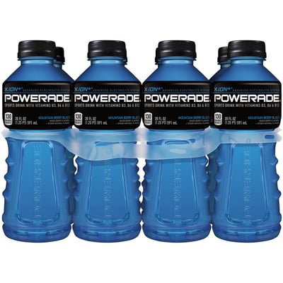 POWERADE Mountain Berry Blast Sports Drink, 20 fl oz, 8pk, Bottles